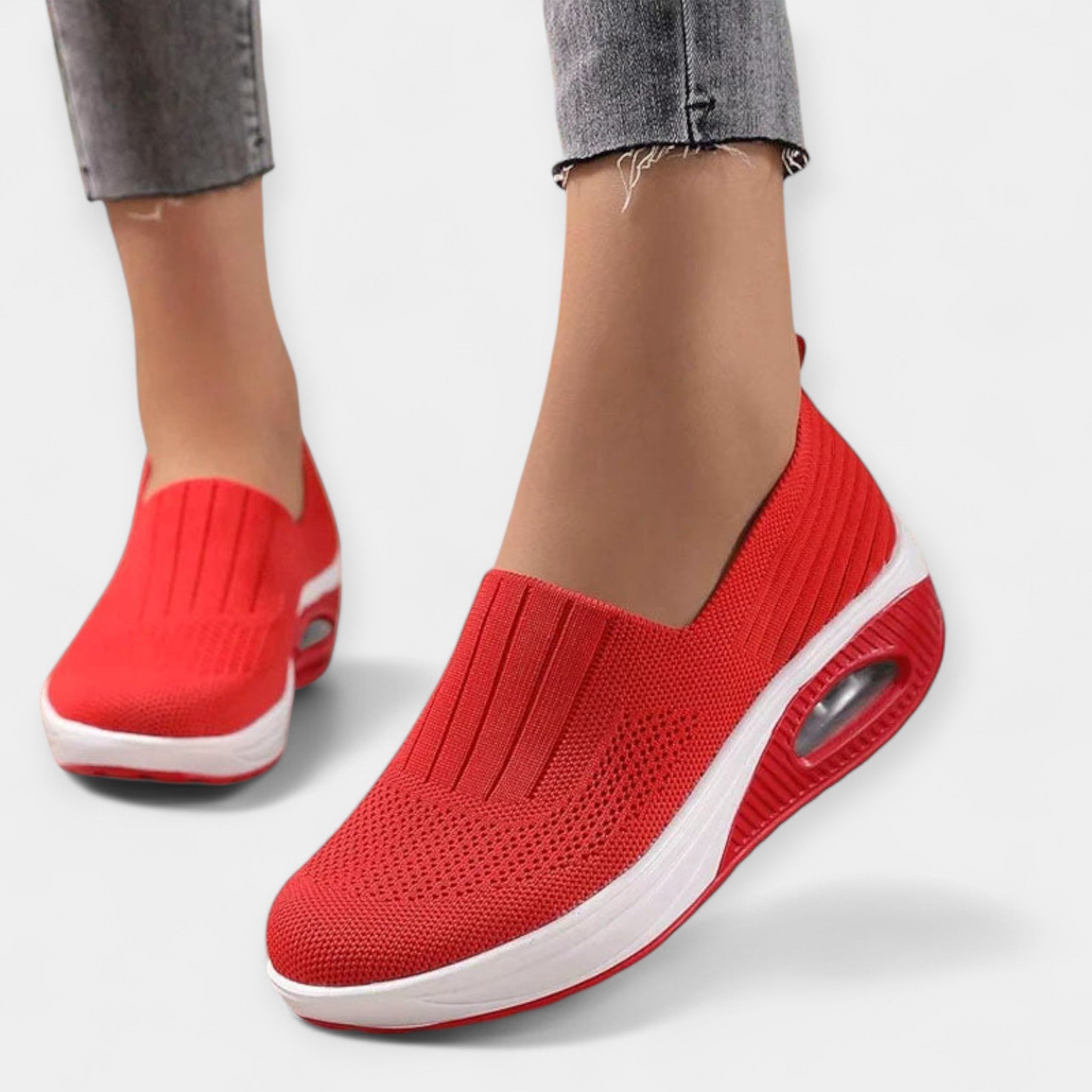 Karolīna | Eleganti Ortopēdiskie Slipon Teniski Komforts