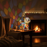 Dášenka - Lampa vitražā