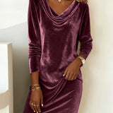 Serena – Luksusīgas, maigi plūstošas samta kleitas