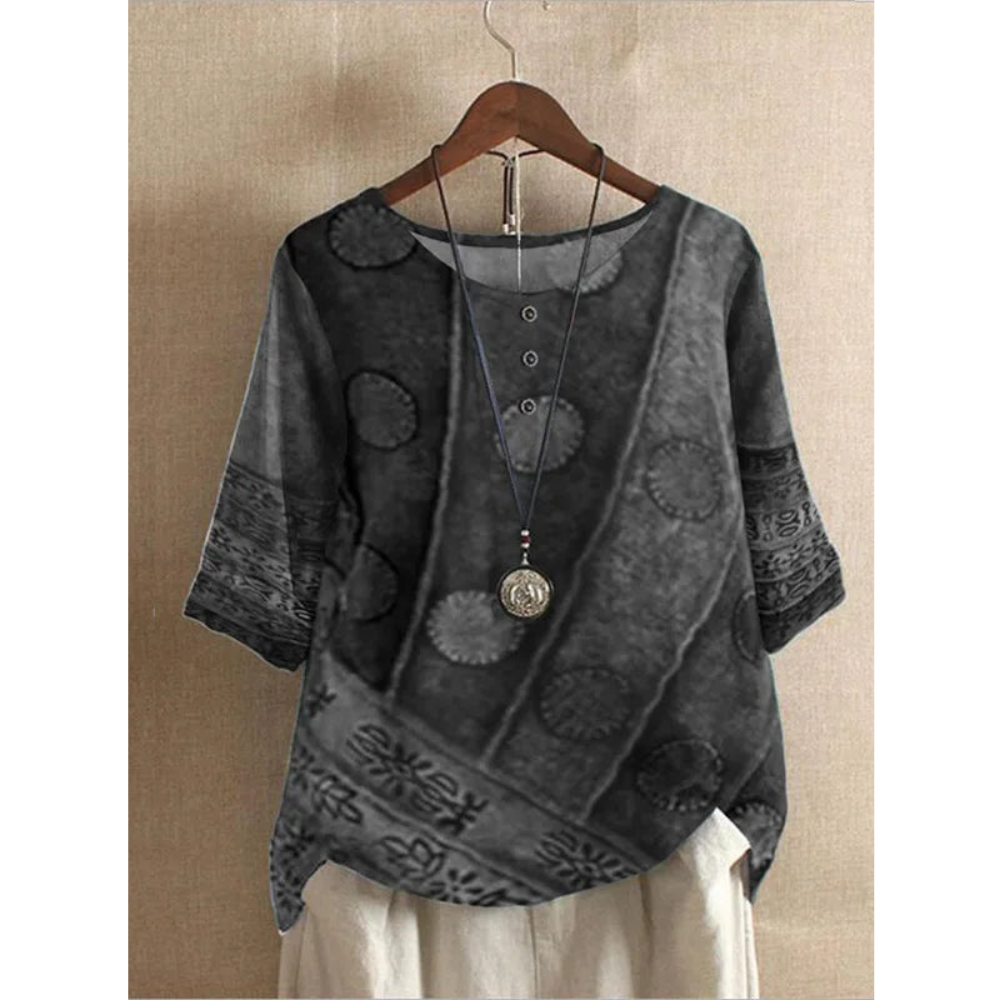 Valerie - Krāsains boho tops