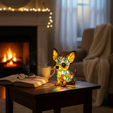 Atslēgu piekariņš - Lampa vitrāžās