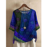 Valerie - Krāsains boho tops