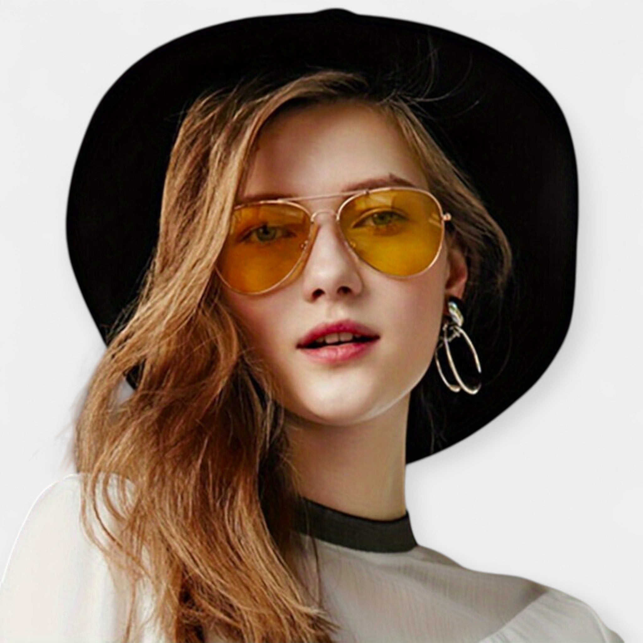 Lucie Mūžīgā Luksusa Spoguļu Saulesbrilles Vintage