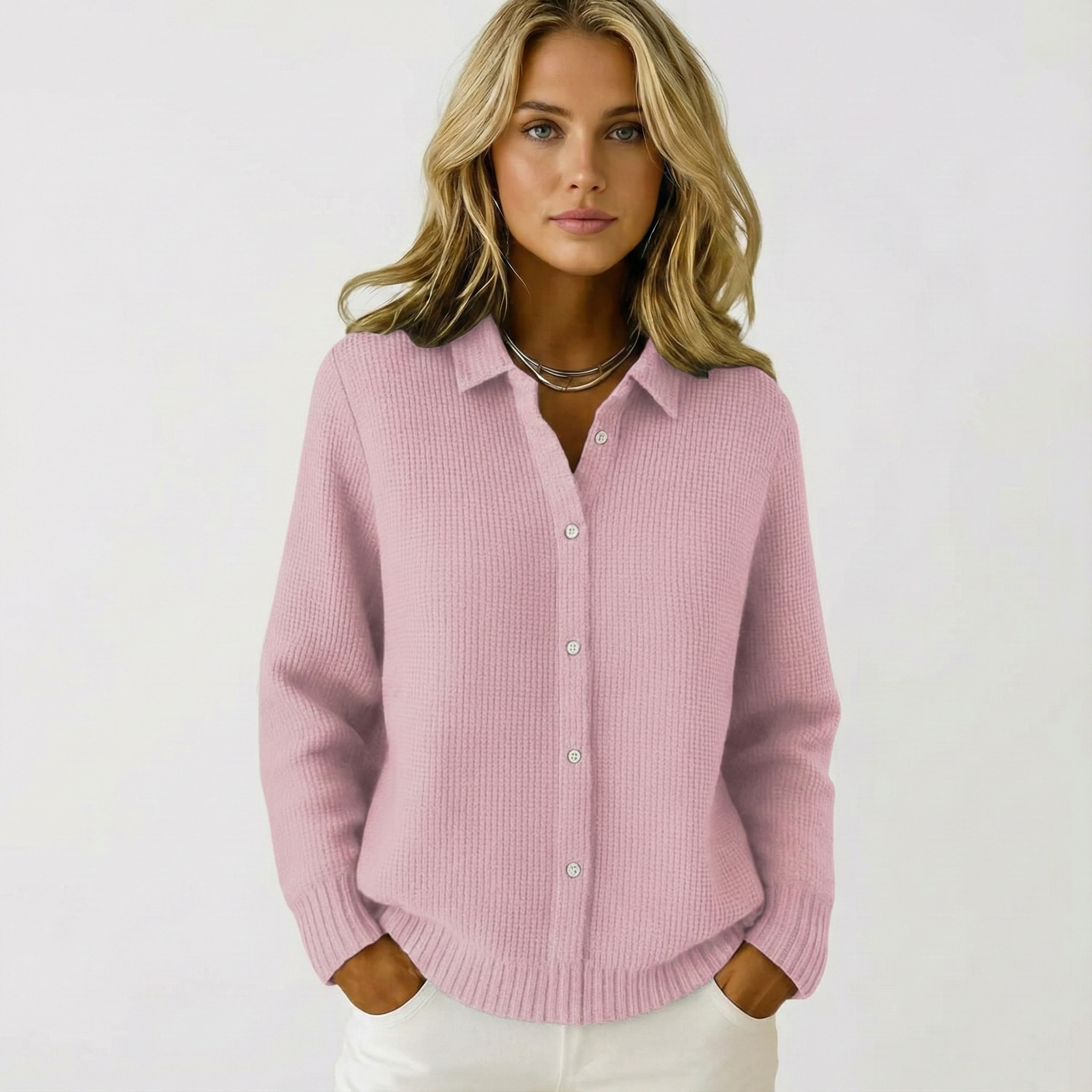 Livia – Adīta veste ar smalku struktūru