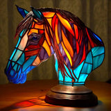 Šemík - Lampa vitražos