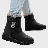 Nora | Siltinātas sniega zābaki ar velcro