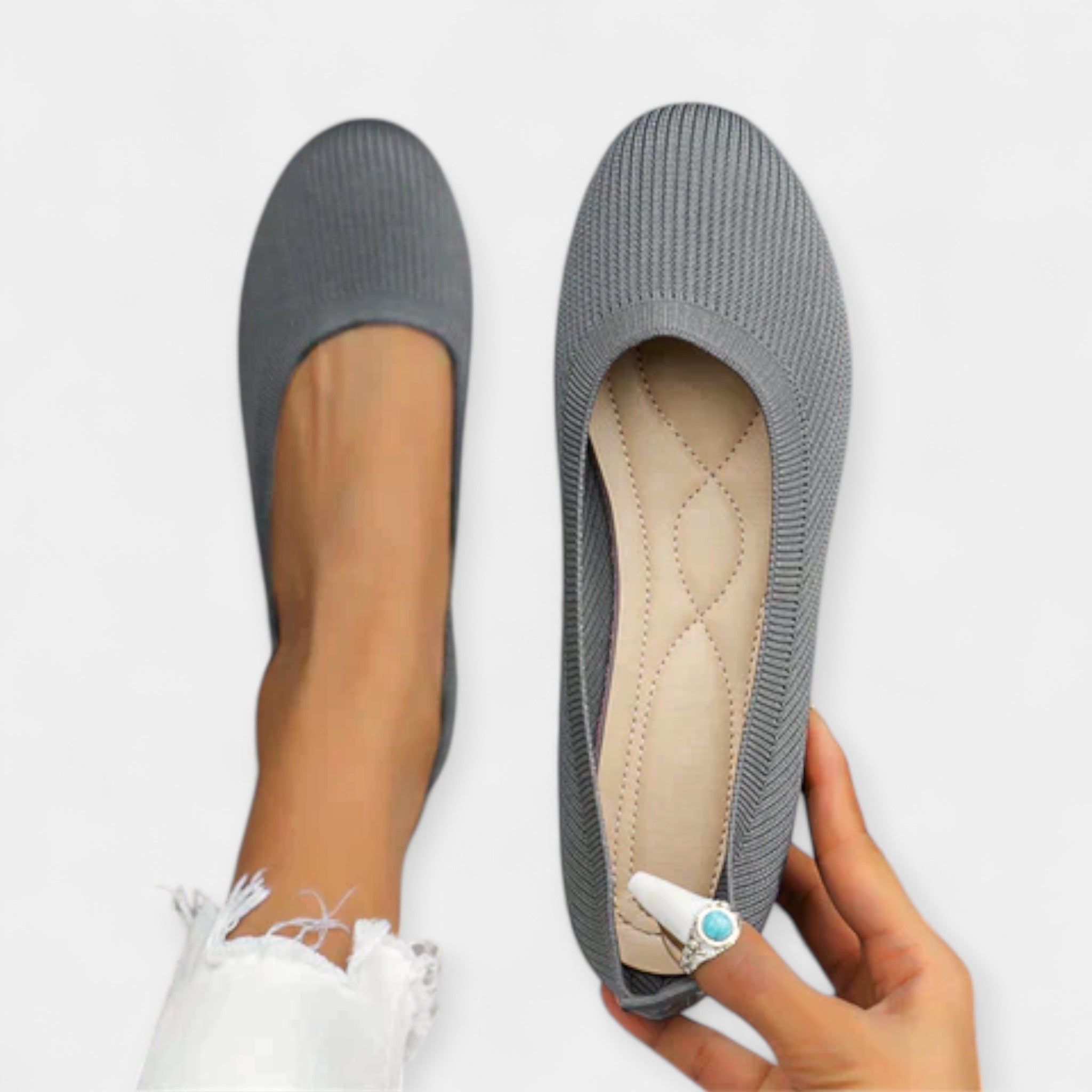 Sára Elegant Ortopēdiskie SlipOn Teniski Ar Atmiņas Putu