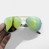Sára Eleganti Retro Stila Saules Brilles Spoguļojošas