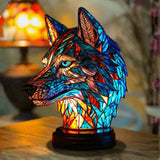 Akéla - Lampa vitražos