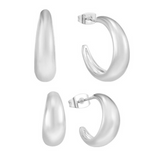 Gabriela Eleganti Apaļas Auskari Ikdienas Nēsāšanai